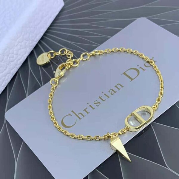 Dior Women Petit CD Bracelet Gold-Finish Metal (3)
