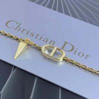 Dior Women Petit CD Bracelet Gold-Finish Metal (1)