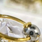 Dior Women Petit CD Earrings Gold-Finish and Palladium-Finish Metal - Imagen 6