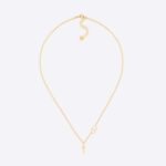 Dior Women Petit CD Necklace Gold-Finish Metal