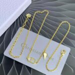 Dior Women Petit CD Necklace Gold-Finish Metal – Image 3