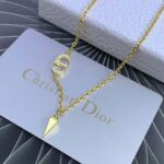 Dior Women Petit CD Necklace Gold-Finish Metal – Image 4