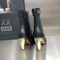 Dior Women Rhodes Heeled Ankle Boot Black Supple Calfskin (1)