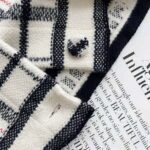 Dior Women Short-Sleeved Jacket Tricolor Check N Dior Technical Cotton and Wool Knit - Image 6