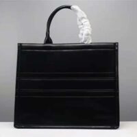 Dior Women Small Dior Book Tote Black Calfskin (1)