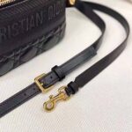 Dior Women Small Diortravel Vanity Case Cannage Lambskin-Black - Image 10