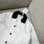 Dior Women Vibe Blouse White Technical Satin - immagine 5