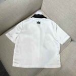 Dior Women Vibe Blouse White Technical Satin - immagine 4