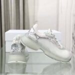 Dior Women Vibe Sneaker White Mesh and Silver-Tone Leather - Imagen 3