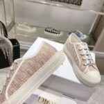 Dior Women Walk N Dior Sneaker Nude Dior Oblique Embroidered Cotton - Image 10