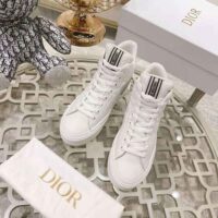 Dior Women Walk N Dior Star Sneaker White Dior Etoile Embossed Lambskin and Calfskin (1)