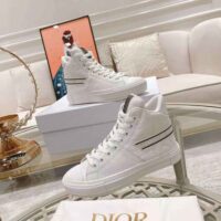 Dior Women Walk N Dior Star Sneaker White Dior Etoile Embossed Lambskin and Calfskin (1)