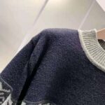 Fendi Men Black Wool Sweater with High Collar and Long Sleeves - Image 9