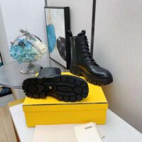 Fendi Men Force Black leather Ankle Boots (1)