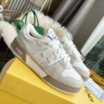 Fendi Unisex Match White Suede Low Tops - Bild 5