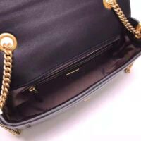 Fendi Women Baguette Chain Black Nappa Leather Bag (1)