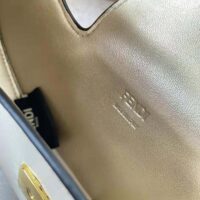 Fendi Women Cookie White Leather Mini Bag (1)