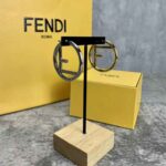 Fendi Women F Is Fendi Earrings Gold and Palladium Earrings - Image 2