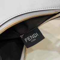 Fendi Women Fendigraphy Small White Leather Bag (1)