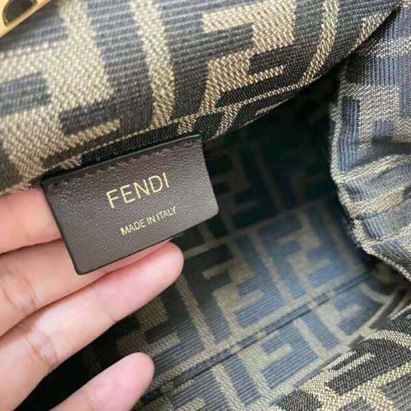 Fendi Women First Small Beige Leather Bag (10)
