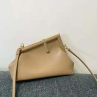 Fendi Women First Small Beige Leather Bag (1)