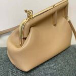 Fendi Women First Small Beige Leather Bag - immagine 5