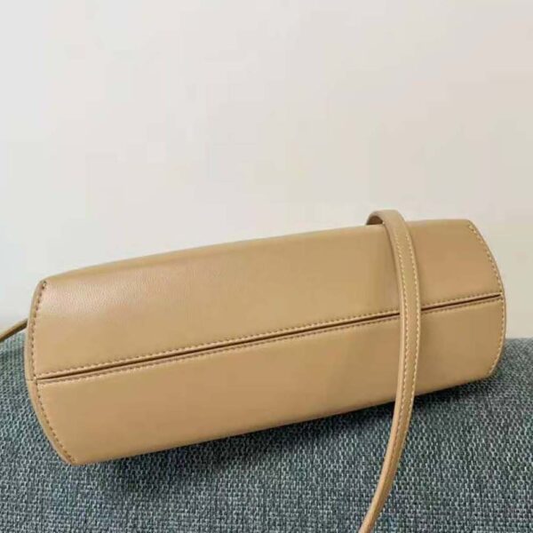 Fendi Women First Small Beige Leather Bag (5)