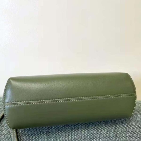 Fendi Women First Small Dark Green Leather Bag (3)