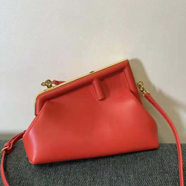 Fendi Women First Small Red Leather Bag (3)