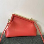 Fendi Women First Small Red Leather Bag - Image 4