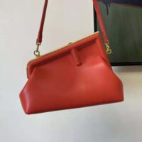 Fendi Women First Small Red Leather Bag (1)