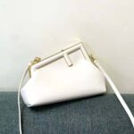 Fendi Women First Small White Leather Bag - Bild 2