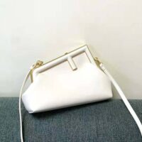 Fendi Women First Small White Leather Bag (1)