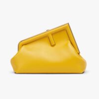 Fendi Women First Small Yellow Leather Bag (1)