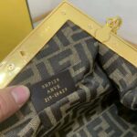 Fendi Women First Small Yellow Leather Bag - immagine 9