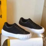 Fendi Women Force Black Fabric Low-Top Sneakers – Bild 5