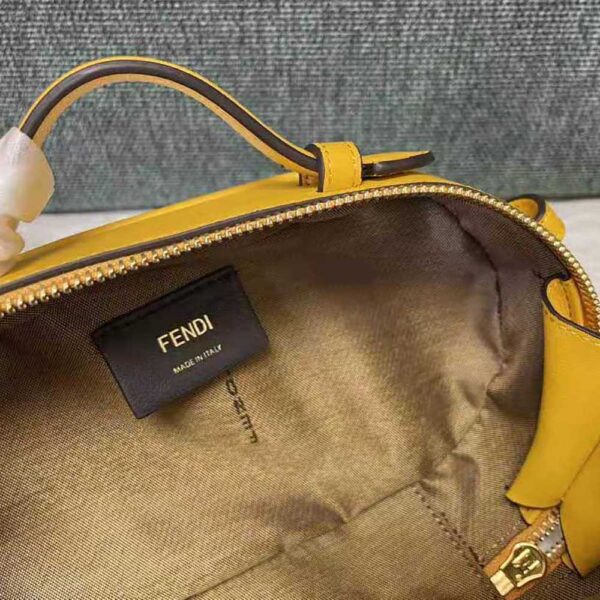 Fendi Women Mini Camera Case Yellow Leather and Suede Mini-Bag (10)