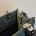 Fendi Women Mini Sunshine Shopper Green FF Fabric Mini-Bag - immagine 9