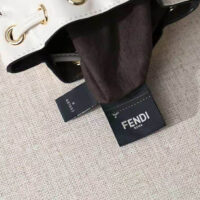 Fendi Women Mon Tresor Leather Mini Bag-white (1)