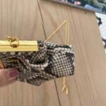 Fendi Women Nano Fendi First Charm Brown Elaphe Charm - Image 6