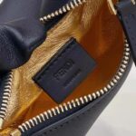 Fendi Women Nano Fendigraphy Black Leather Charm - Image 10