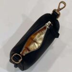 Fendi Women Nano Fendigraphy Black Leather Charm - Image 7