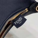 Fendi Women Nano Fendigraphy Black Leather Charm - Image 10
