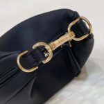Fendi Women Nano Fendigraphy Black Leather Charm - Image 8