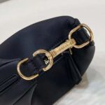 Fendi Women Nano Fendigraphy Black Leather Charm - Image 8