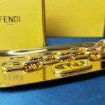 Fendi Women Necklace with Fendi OLock Mesh and Oval Clip - immagine 6