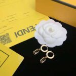 Fendi Women O Lock Earrings Gold-Colored Earrings - Image 7