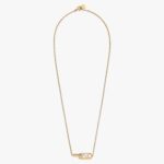 Fendi Women O Lock Necklace Gold-Colored Necklace