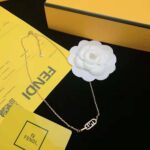 Fendi Women O Lock Necklace Gold-Colored Necklace - Bild 2