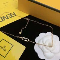 Fendi Women O Lock Necklace Gold-Colored Necklace (1)